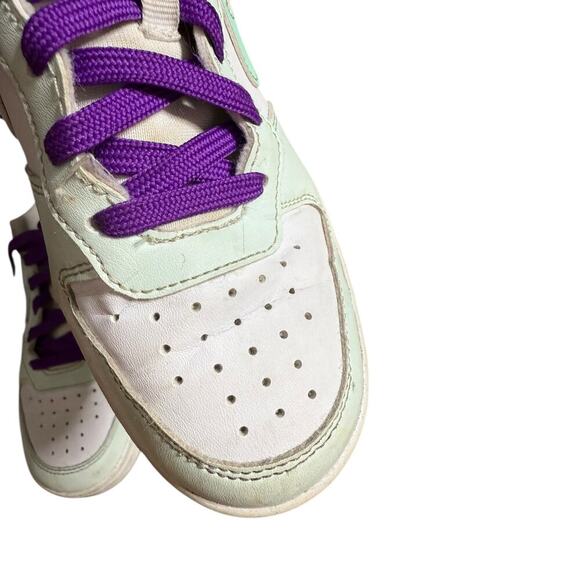 Nike Court Borough Low Recraft Youth Size US 3,5Y White/Mint FZ3539-100 - Picture 6 of 10